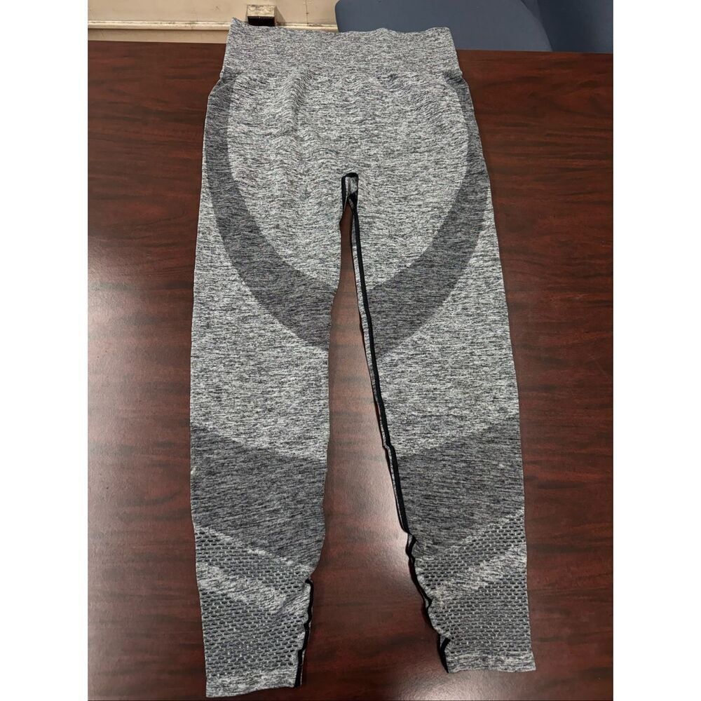 PINK Victoria’s Secret Heather Grey Seamless Athletic Leggings Size Large